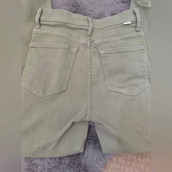 Mother Smokin Double Ankle High Rise Jeans - Picture 4 of 13